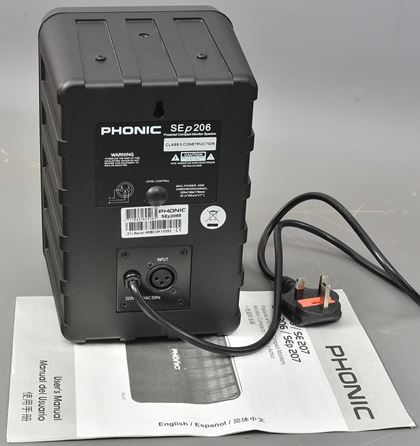 Phonic-SEp 206 powered monitor